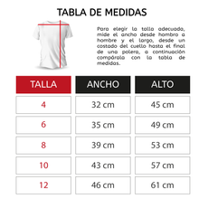 Cargar imagen en el visor de la galería, Medidas Poleras